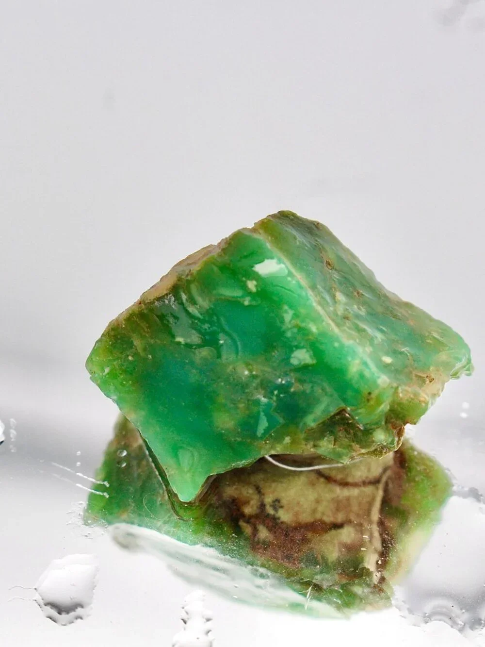 Gemmy Gem Australia Chrysoprase Marlborough Raw Natural Rough Mineral 59.5Ct